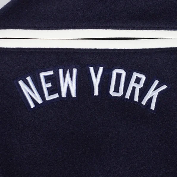 NY Yankees Classic Rib Varsity Jacket
