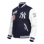 NY Yankees Classic Rib Varsity Jacket