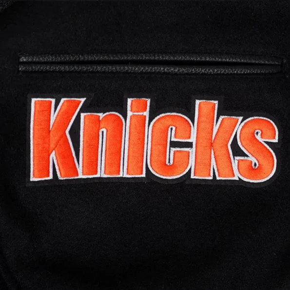 NY Knicks Area Code Varsity Jacket