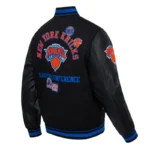 NY Knicks Area Code Varsity Jacket