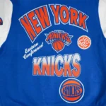 NY Knicks Turn It Up Varsity Jacket