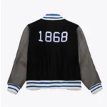 Hampton Pirates Black Varsity Jacket