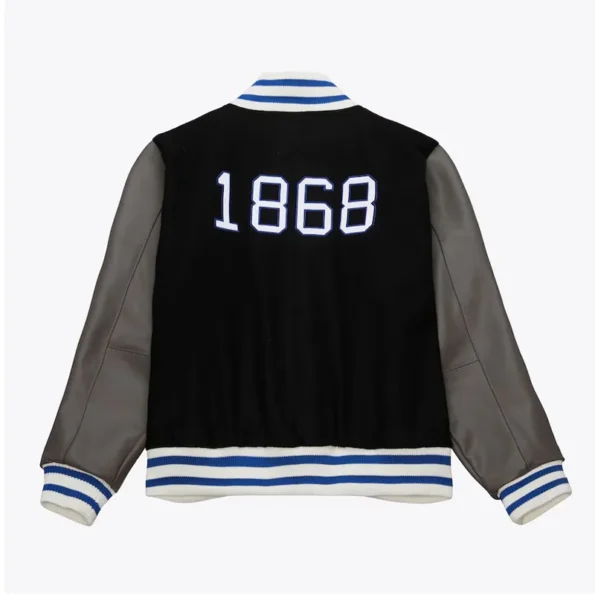 Hampton Pirates Black Varsity Jacket
